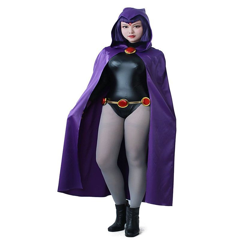 Áo Liền Quần Cosplay Siêu Anh Hùng Titan Raven Trong Teen Titan