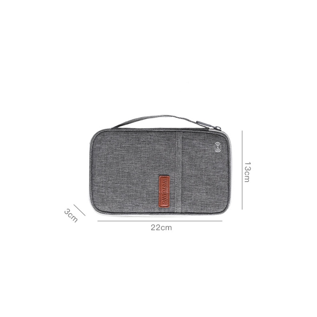 Túi Đựng Hộ Chiếu / Thẻ Chống Trộm Chống Thấm Nước Tiện Dụng Khi Đi Du Lịch