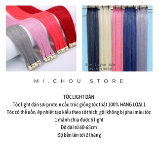 Tóc light dán sợi protein giống tóc thật 100%