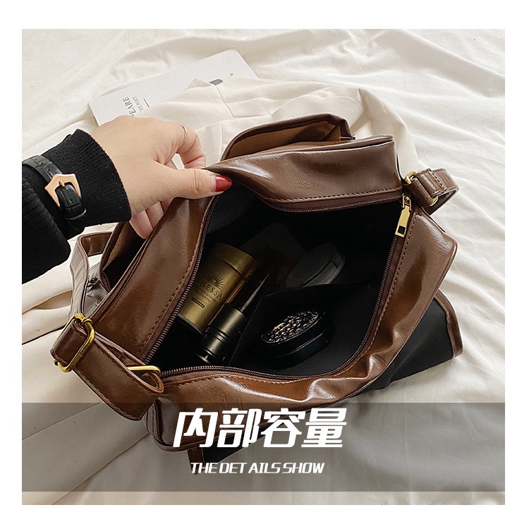 Túi Xách JASMIN NOIR Da PU Đeo Chéo Thời Trang Dành Cho Nữ
