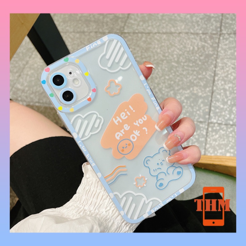 Ốp lưng Điện Thoại Hình Gấu kaws Cho iPhone 6/6plus/6s/6splus/7/7plus/8/8plus/X/XS/XR/XSMAX/11/12/13/pro/max/plus/promax/-261