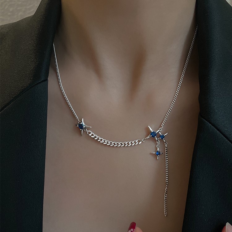 Vòng cổ Xương Quai Xanh Đính Đá Zircon Cao Cấp Thời Trang