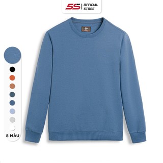 Áo Nỉ Nam 5S Cổ Tròn (6 màu), Chất Cotton Cao Cấp, Phom Ôm Trẻ Trung, Màu Sắc Dễ Phối Đồ (ANI21013)
