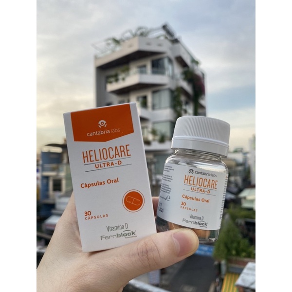 VIÊN UỐNG CHỐNG NẮNG HELIOCARE ULTRA D 30 VIÊN