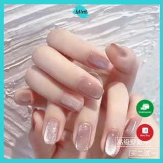   MẮT MÈO SIÊU SÁNG❤️ Nail Box Thiết Kế Thủ Công Mắt Mèo Ánh Trăng Siêu Sáng NB31 - annienails 