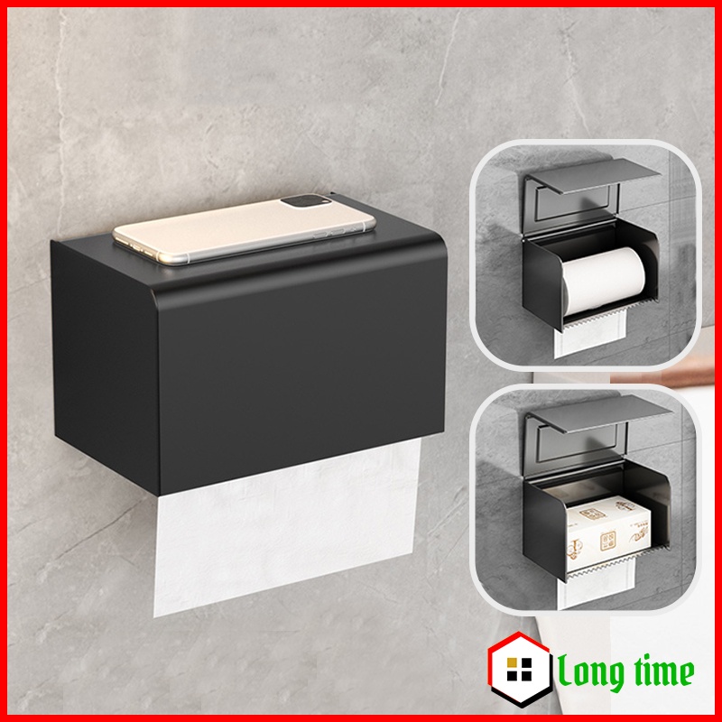 Hộp Đựng Giấy Vệ Sinh Inox sơn tĩnh điện cực kì sang trọng