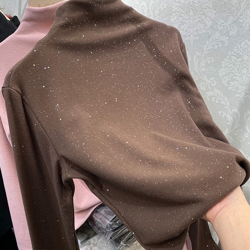 NRVP Áo Thun Nữ Dài Tay Dáng Rộng In Hình Phong Cách Hàn Quốc Kiểu Mới