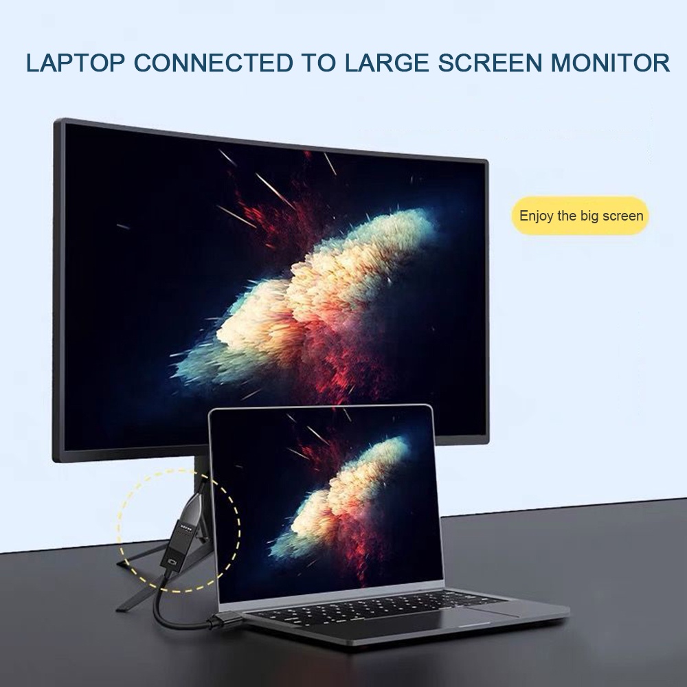 Cáp KếT NốI Mini DP Sang HDMI HD 4k 1080P TV / MáY ChiếU Cho Apple MacBook Air Pro