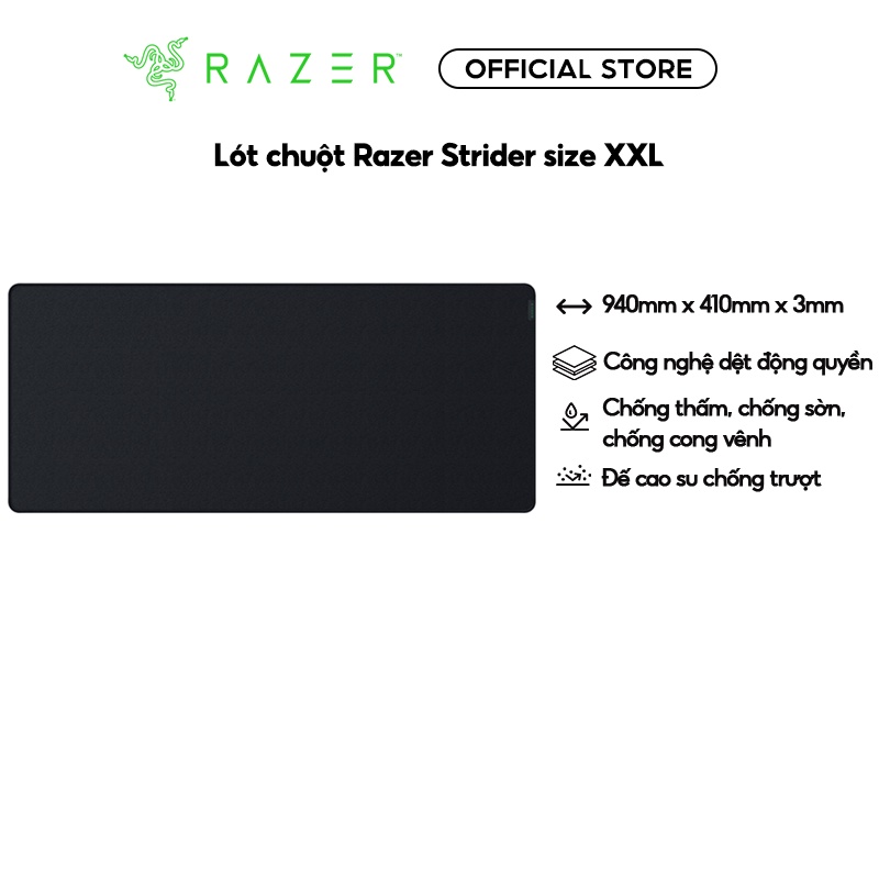 Tấm lót chuột Razer Strider-Hybrid Mat-XXL_RZ02-03810100-R3M1