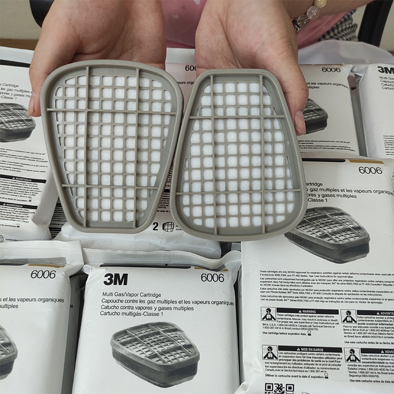 Phin lọc 3M 6006  dùng cho mặt nạ phòng độc chống bụi 3M 6200, 6800, 7502, ...
