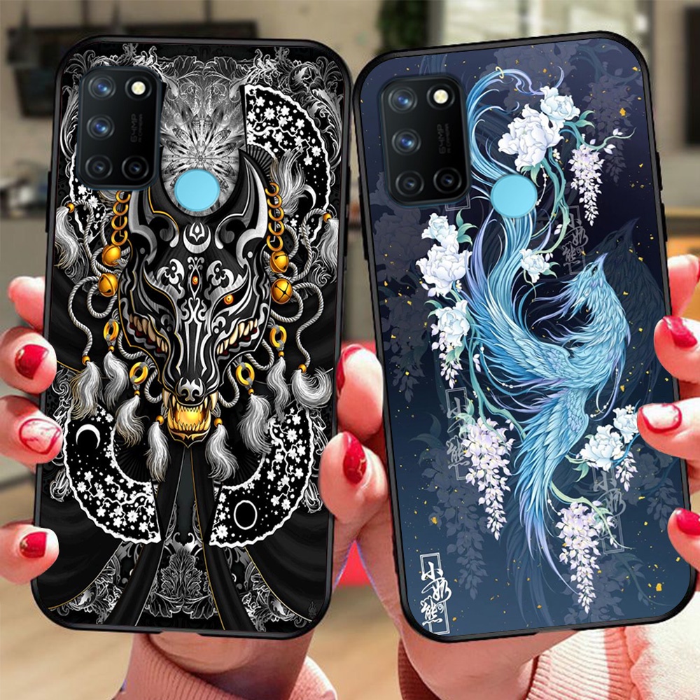 Ốp lưng điện thoại oppo realme c17 / realme 7i hổ , rồng , phượng hoàng ốp lưng giá rẻ