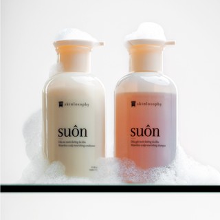 SUÔN - COMBO Gội và Xả - SKINLOSOPHY 300ml mỗi chai