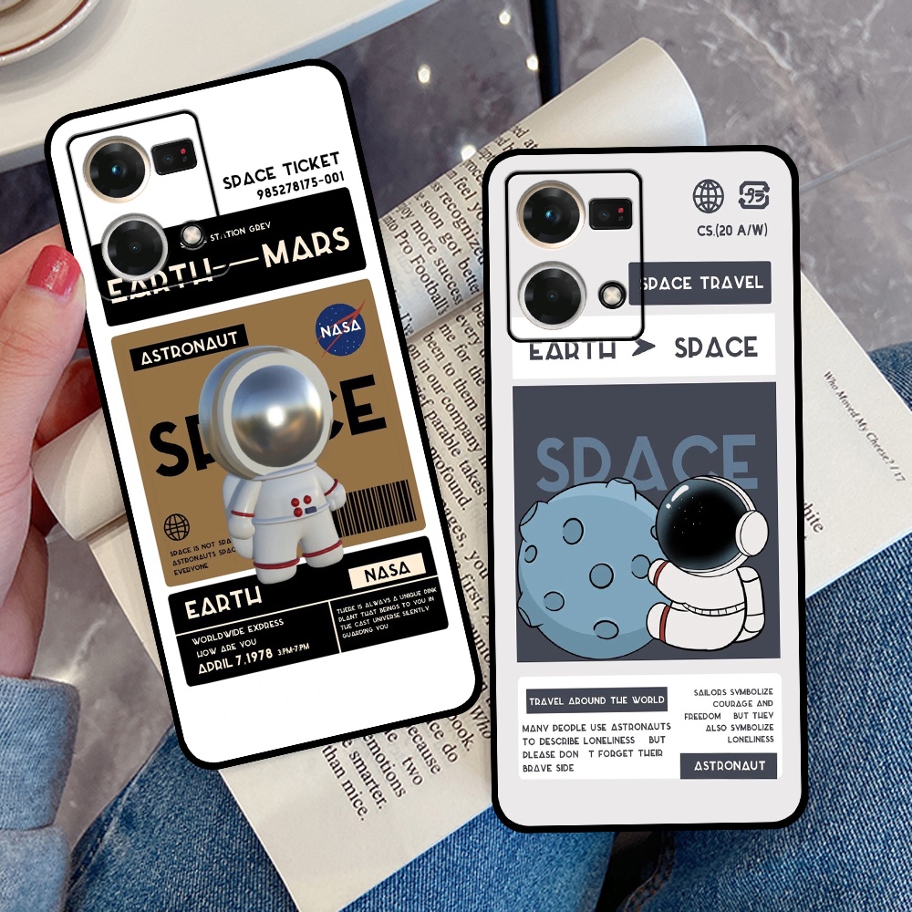 Ốp Oppo Reno 7 4G / Reno 7 5G / Reno 7Z 5G in hình vũ trụ, nasa, moon, earth siêu đẹp
