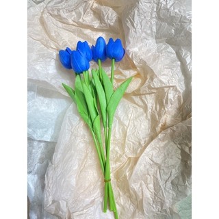 Hoa Tulip cao su cao cấp (1 cành)