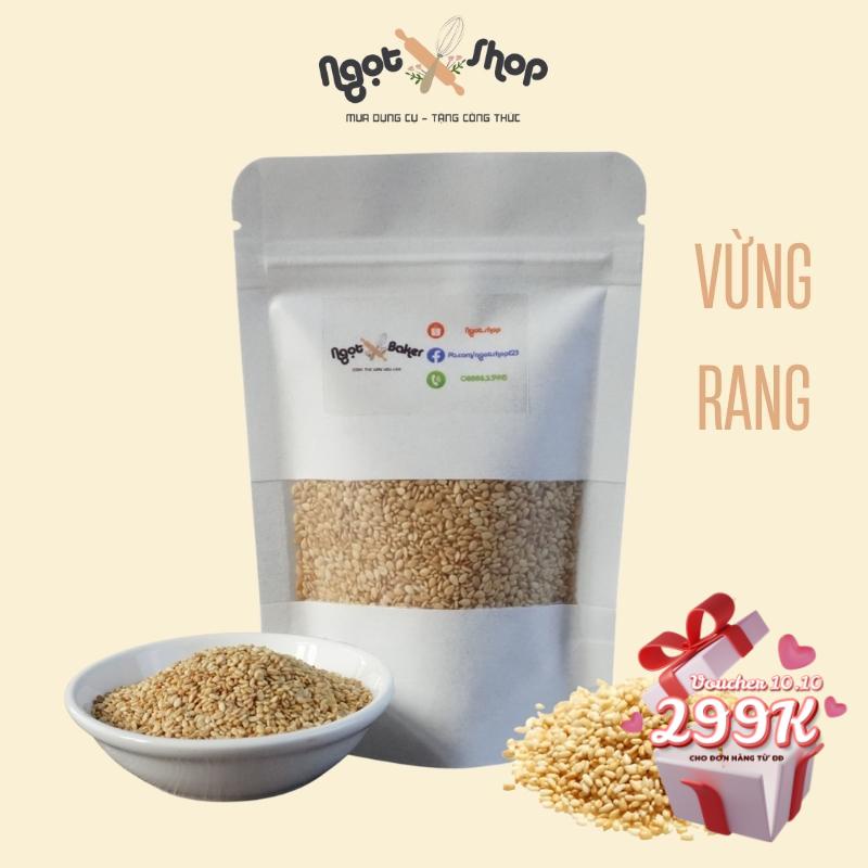 Hạt mè, vừng trắng 100g nguyên liệu làm bánh trung thu