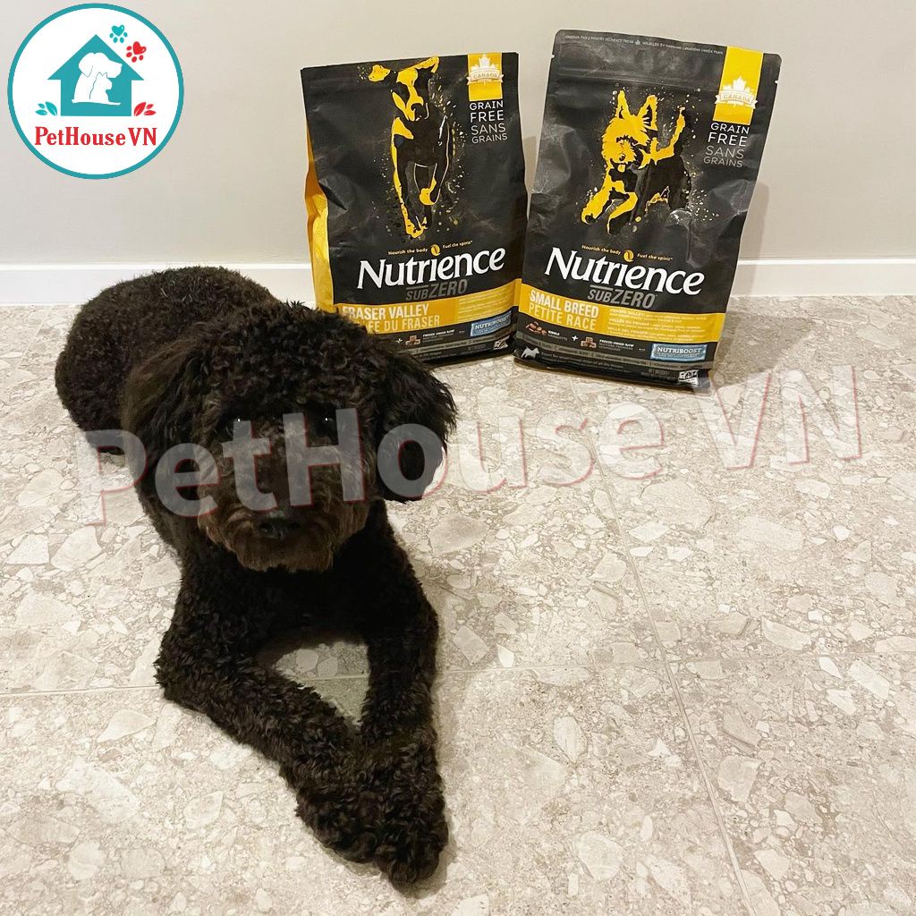 NUTRIENCE SUBZERO DOG - Túi 500G Thức Ăn Hạt Cho Chó Vị Gà Tây, Cá Hồi & Rau Củ Quả Hàng Chính Hãng