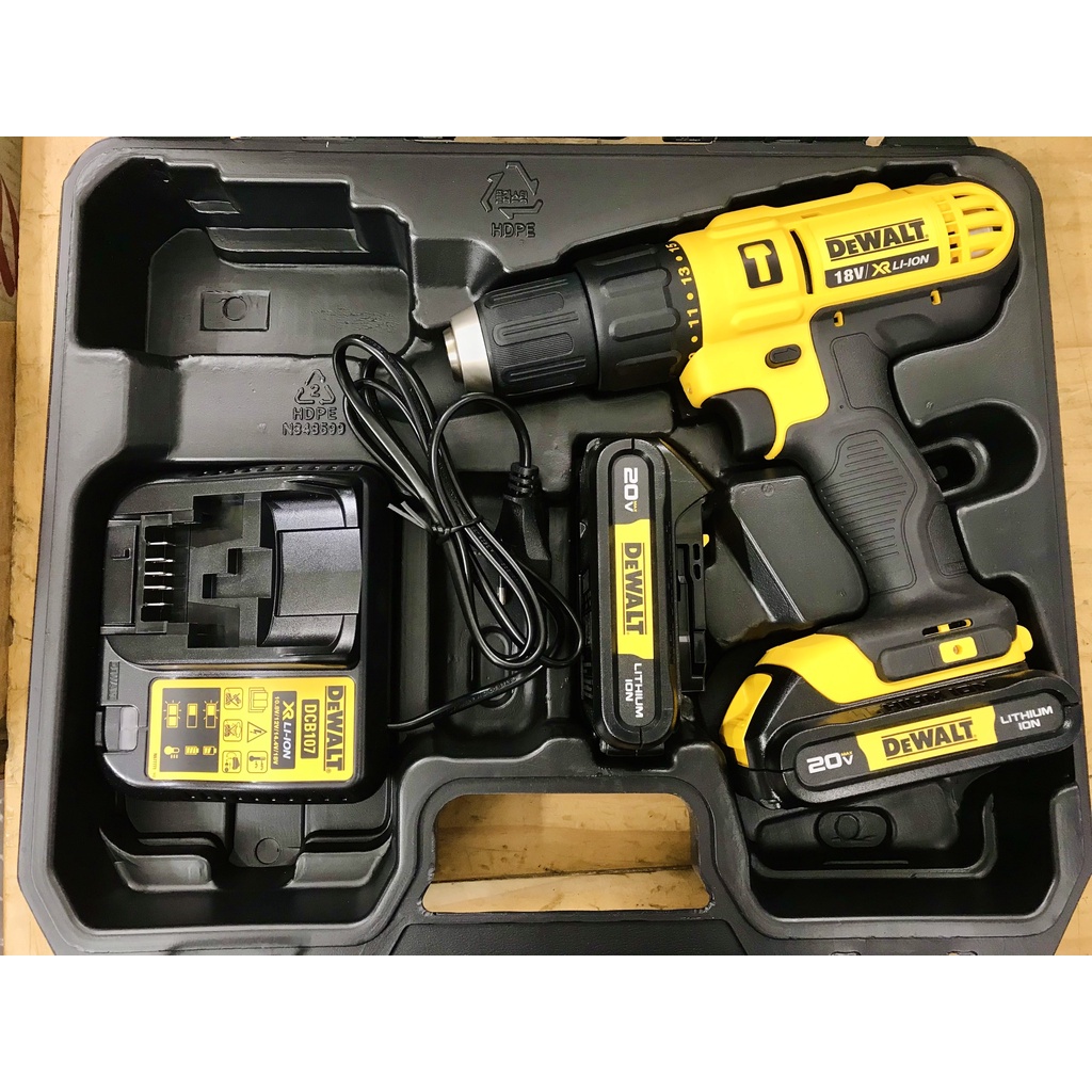 DEWALT chính hãng - Máy khoan động lực dùng pin DEWALT DCD776C2-B1 18V - Máy khoan cầm tay
