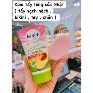 Kem tẩy lông veet nhật bản 150g, an toàn và hiệu quả.