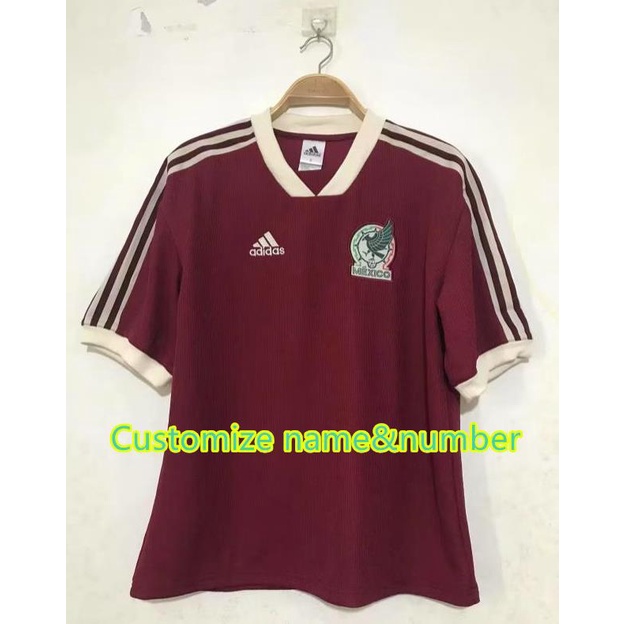 Áo Bóng Đá Màu Đỏ Phong Cách Mexico 2022