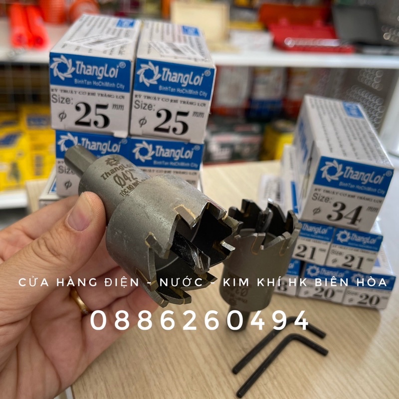 MŨI KHOÉT LỖ HỢP KIM THẮNG LỢI