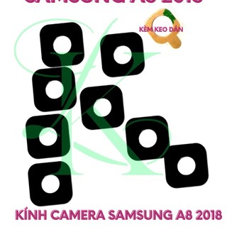 Kính camera thay thế cho SA A8 2018 kèm keo dán