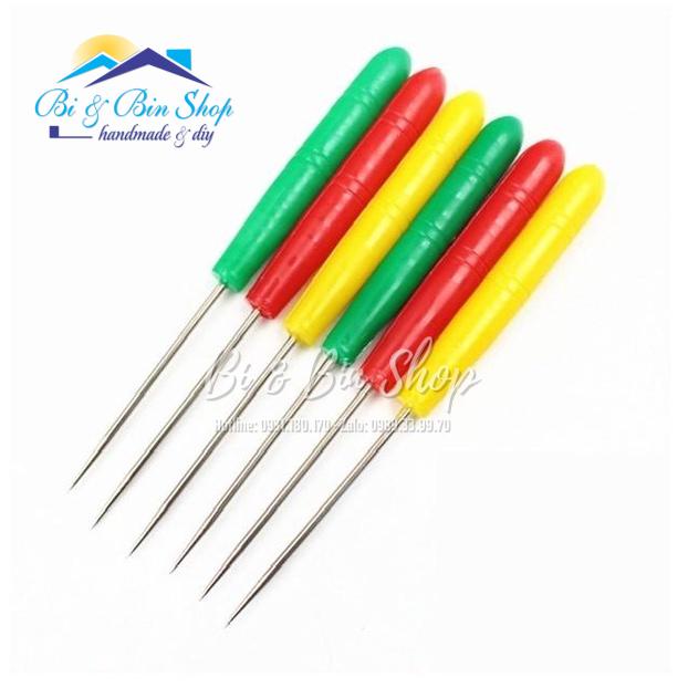 Cây Dùi Mũi Nhọn Cán Nhựa Dùng Trong May Mặc, Làm Đồ Da, Thêu Thùa, Làm Đồ Thủ Công