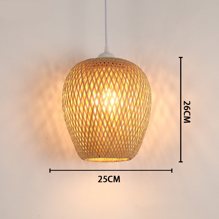 Đèn tre tròn 2 lớp, đèn treo, đèn lồng mây tre đan trang trí khách sạn nhà hàng quán cafe nhà hàng