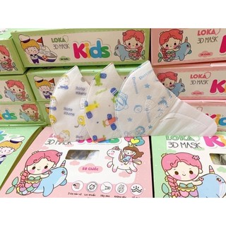 KHẨU TRANG 3D BÉ HỘP 50C