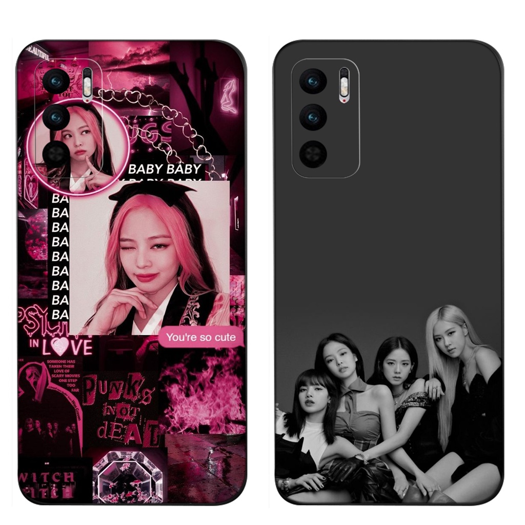 Ốp Điện Thoại Silicon Hình BLACKPINK JISOO JENNIE KPOP Cho Samsung Galaxy A11 A12 A22 A32 M21 M30s J4 Core A82 A9 EDC16