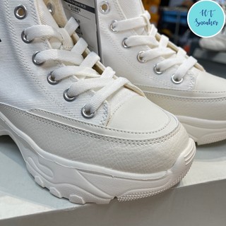 GIÀY SNEAKER M.L.B CHUNKY HIGH FULL WHITE NY ĐẾ CAO