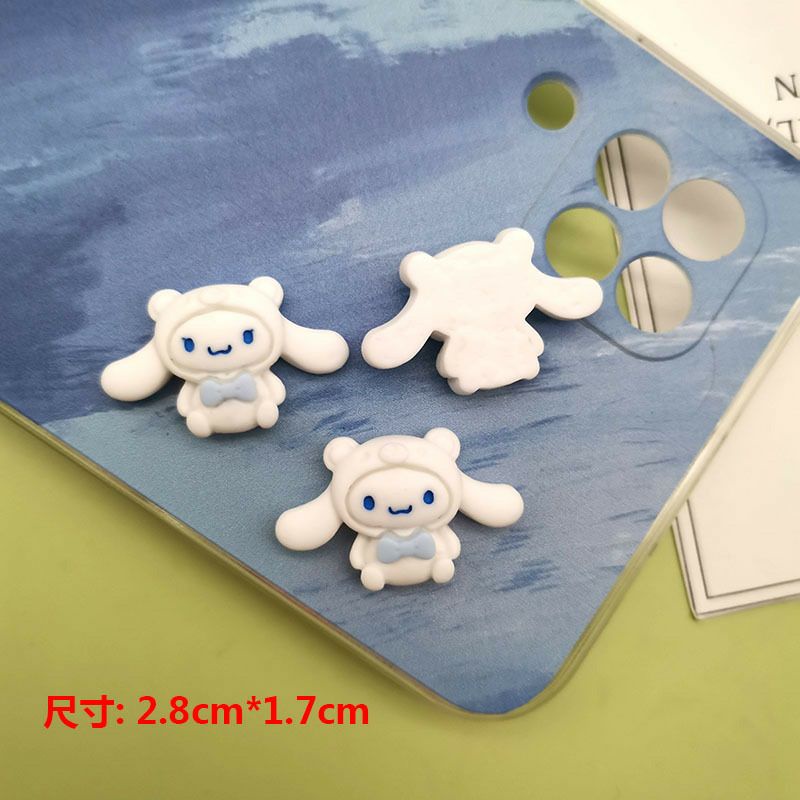 Charm mẫu cún trắng