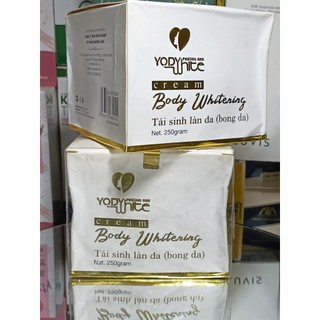 Kem Body Bong Yody White Phương Anh 250gr - Body Whitening Cream