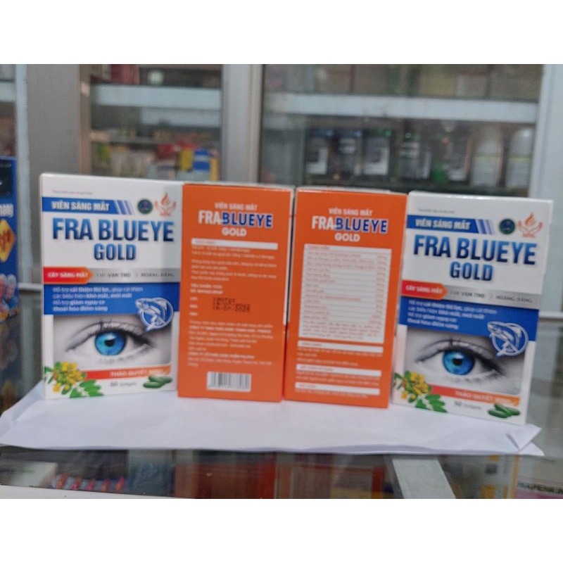 Viên Sáng Mắt FRA BLUEYE GOLD Lọ 50 Viên_ Dược Thành Nam