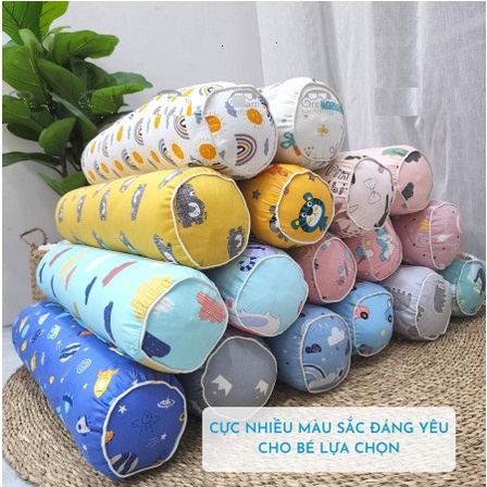 Gối ôm cho bé kích thước 20x60cm chất liệu 100% cotton mẫu người nhện-sanxuatchangagoi