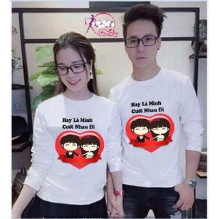 [ HÀNG HOT ] áo đôi thu đông siêu đẹp