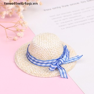Nón cối rộng vành 3cm 6cm xinh xắn cho búp bê