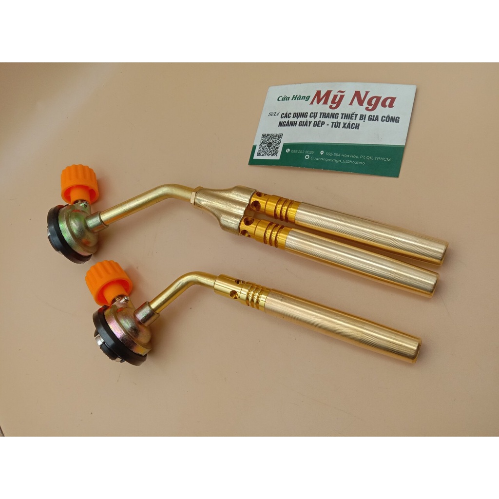 Đầu khò gas cầm tay 1 ống và 2 ống có điều chỉnh lửa