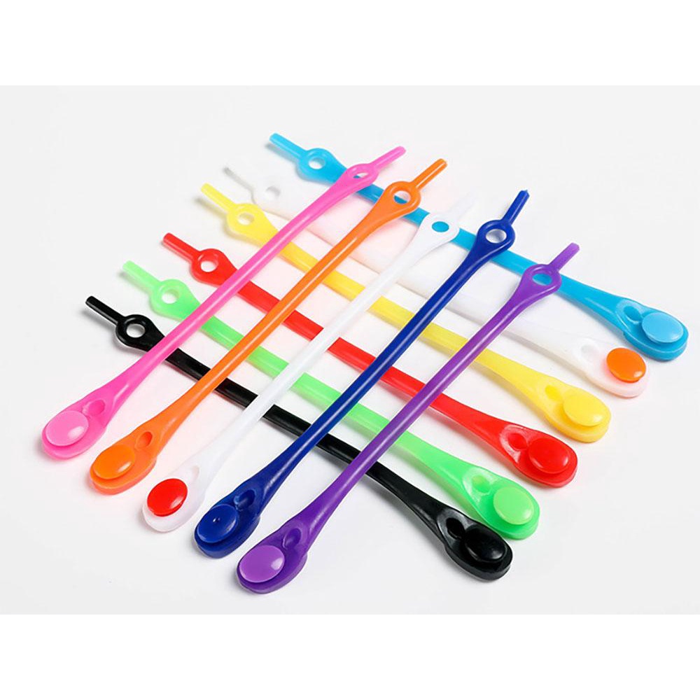 10 Dây giày cao su silicone thông minh Hilaces không cần buộc dây cực tiện lợi