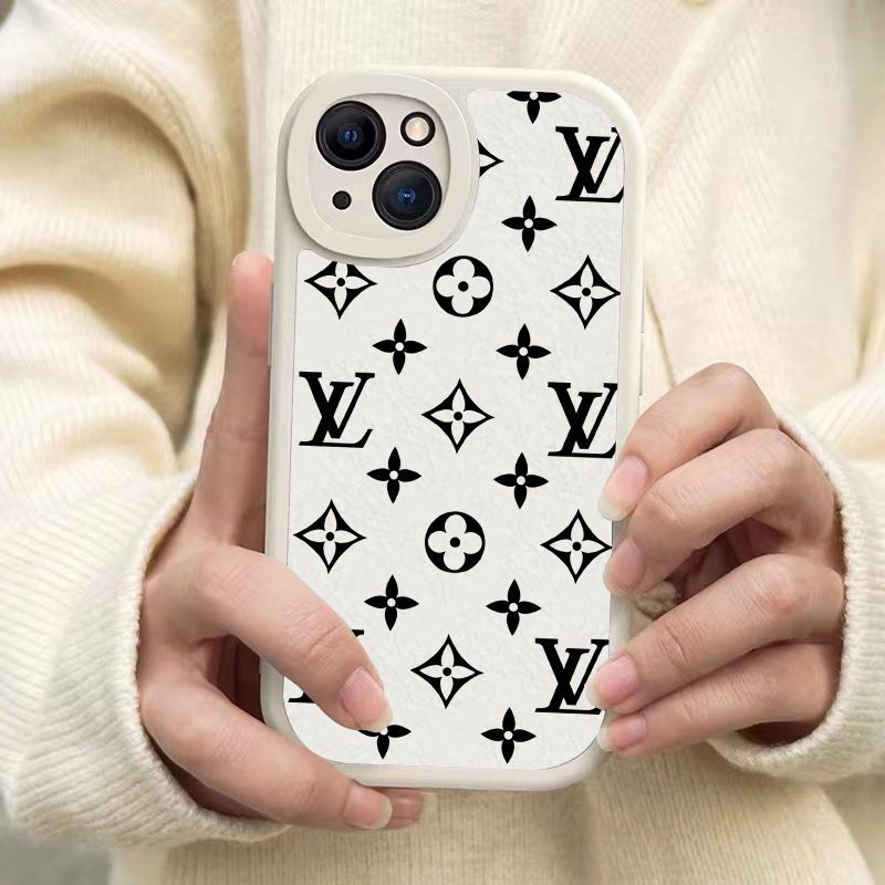 Ốp Điện Thoại Silicone Mềm Chống Sốc In Chữ L V Cho IPhone 14 12 PRO 12 mini 11 13 PRO Max Xs Max XR 6 7 8 Plus