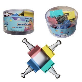 Kẹp bướm màu 15mm/25mm/32mm/41mm/51mm