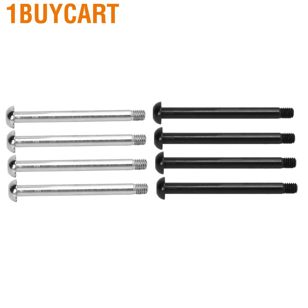 1buycart 4Pcs Front Flower Shaft Pin Steel Swing Arm Shafts Parts for ARRMA 1/7 1/8 RC Car