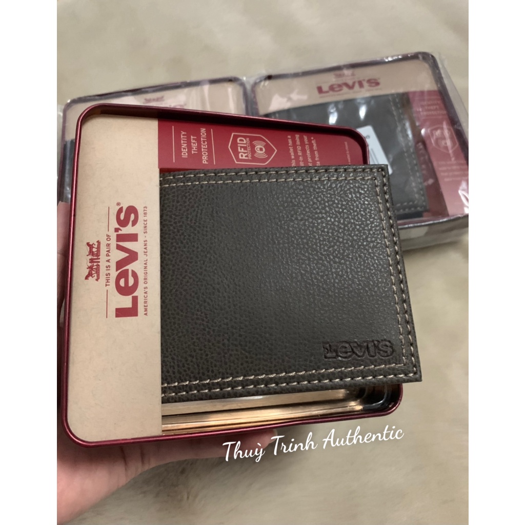 ( Hàng Chính Hãng Mỹ) - Ví Nam Levis Đậm Chất Nam Tính Cực Đẹp Fullbox