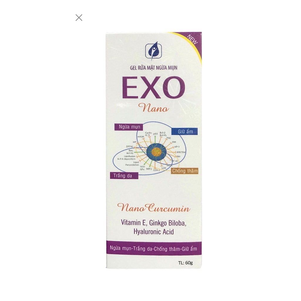 Combo mua 2 tặng 1 - Sữa rửa mặt Exo Nano tinh chất nghệ