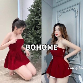 Sét áo cúp kèm quần trắng - kho sỉ Bohome