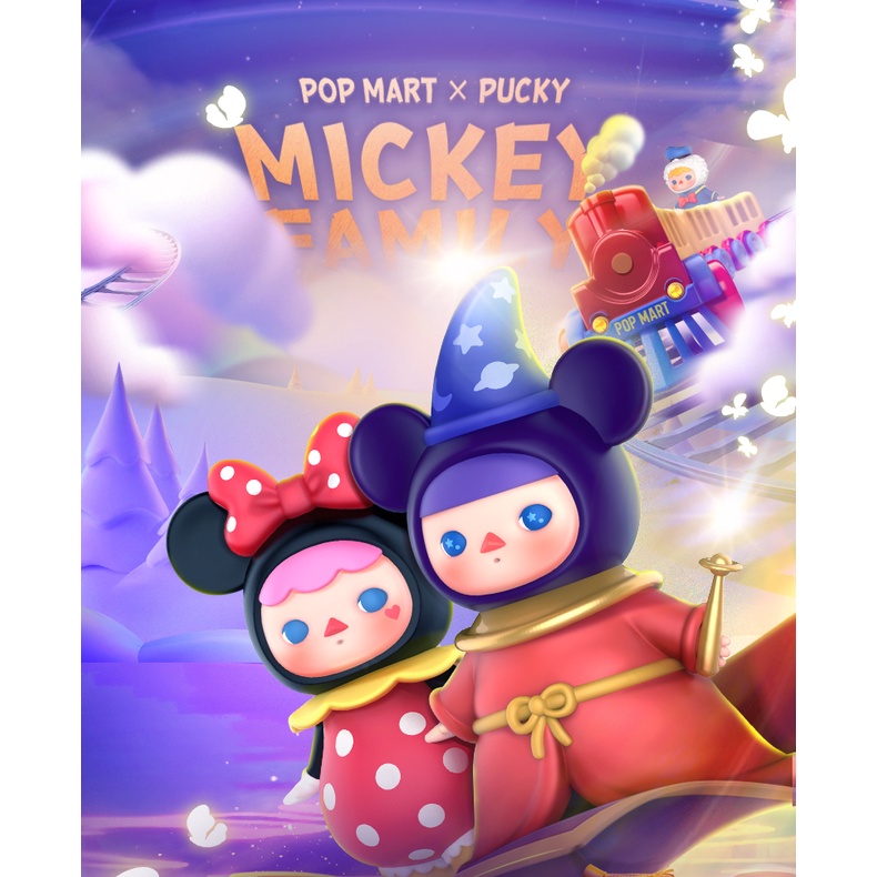 ★Hgtoys★Búp Bê Chuột Mickey Popmart PUCKY Dùng Trang Trí