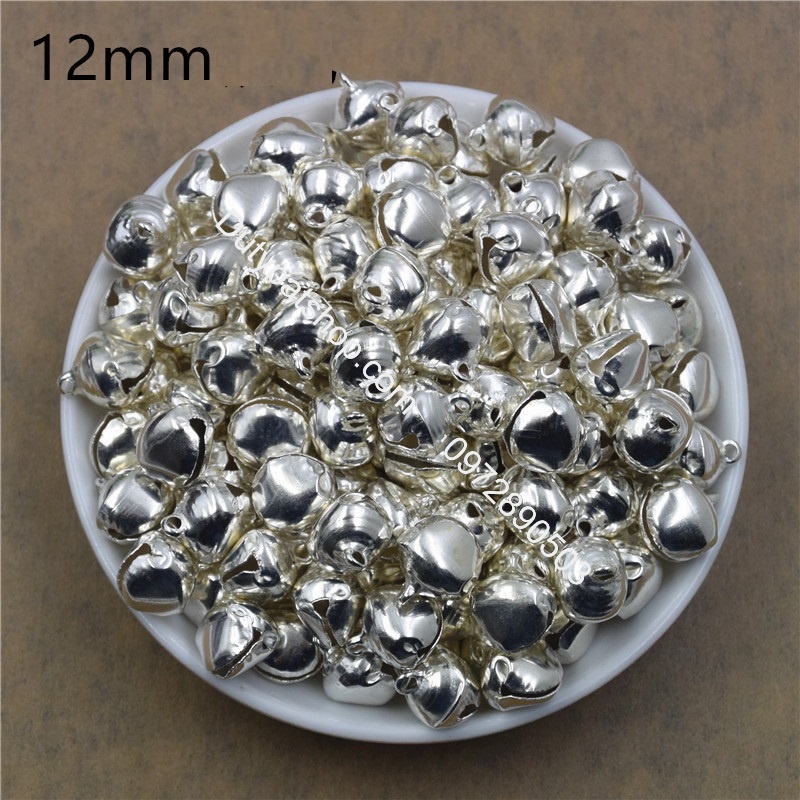 50-100 cái chuông  size 6-8-10-12-14mm đủ màu làm handmade