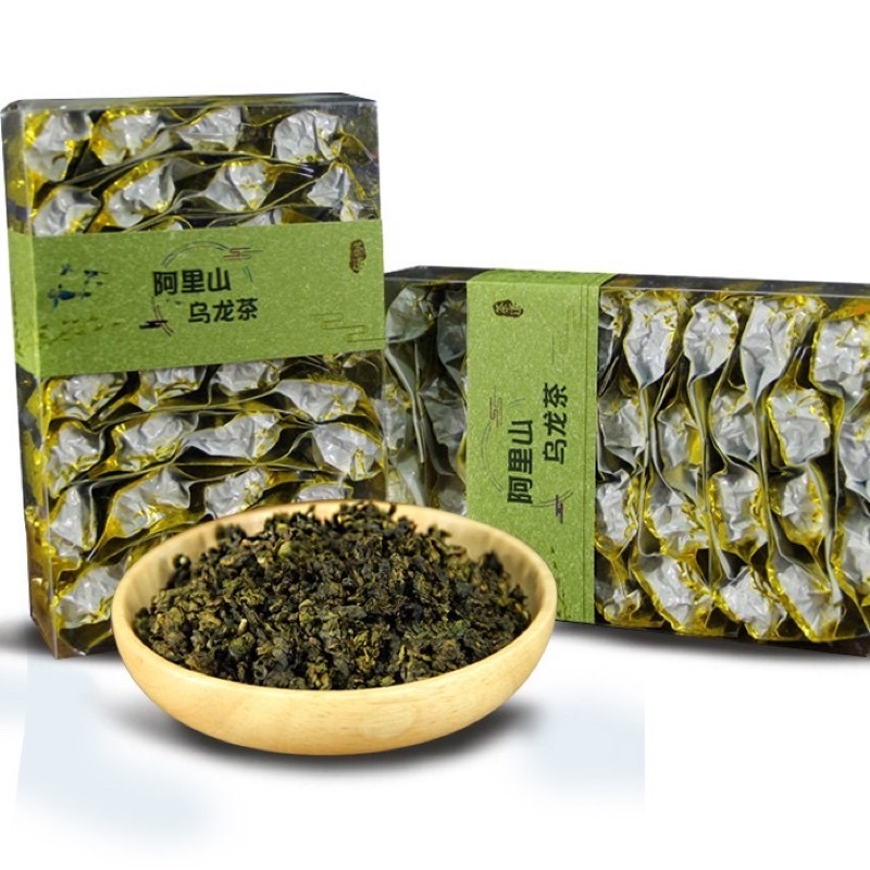 Trà oolong Alishan Đài Loan hộp 250g