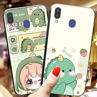 Ốp lưng điện thoại Samsung m20 / ss m30 khủng long xanh dino saur
