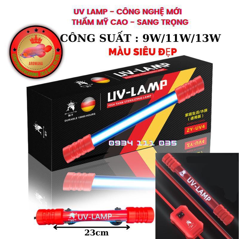 Đèn UV LAMP ZY - Công Nghệ Mới UVC - Diệt Khuẩn - Diệt Tảo - Hạn Chế Rêu Hại 9w 11w 13w