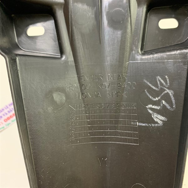 Đuôi biển số, Chắn bùn sau Wave Rsx 110 Siêu Nhân Chính hãng Honda - 80100K07940ZA